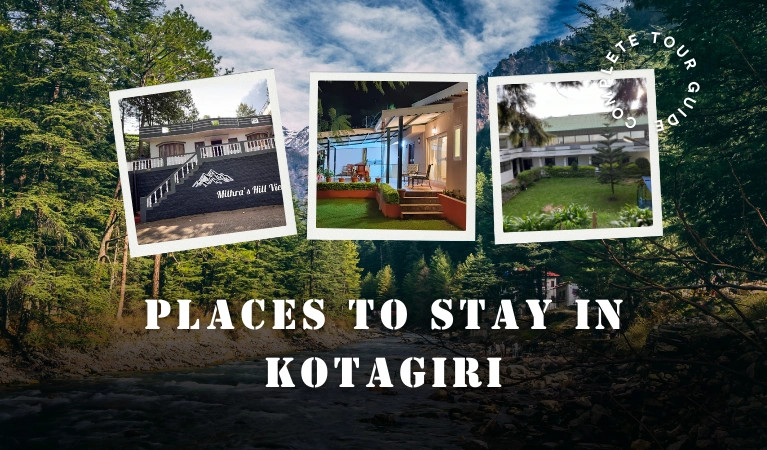 Places to stay in kotagiri