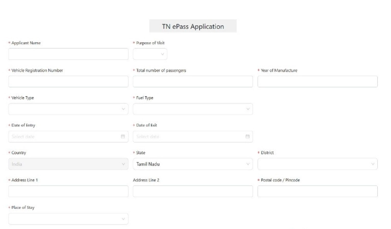 apply for ooty e pass